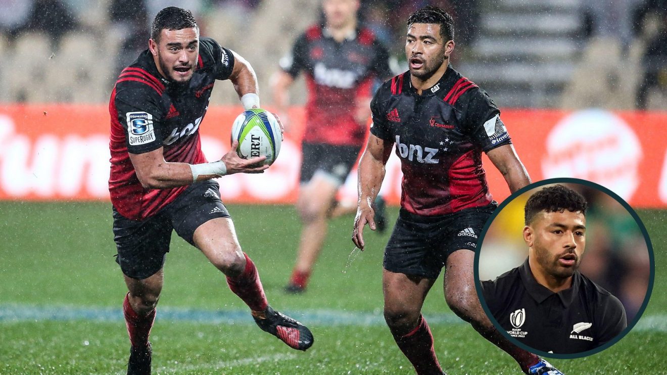 Bryn Hall and Richie Mo'unga image