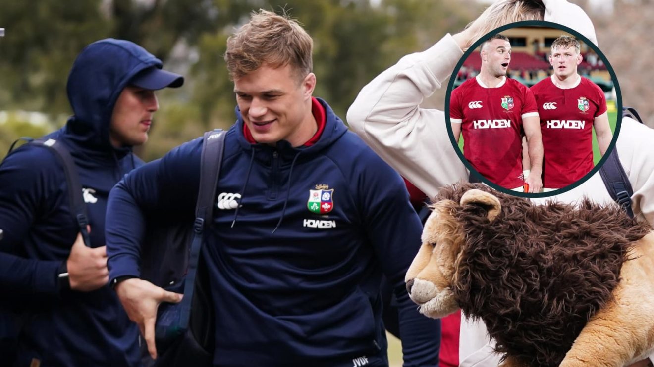 British and Irish Lions flanker Josh van der Flier had a stinging reply.