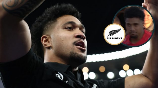 Blocked All Blacks star makes a mockery of the defence in two-try comeback game
