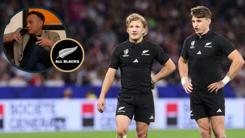 All Blacks great’s clear message to Beauden Barrett and Damian McKenzie after ominous return of ‘Scott Robertson’s guy’