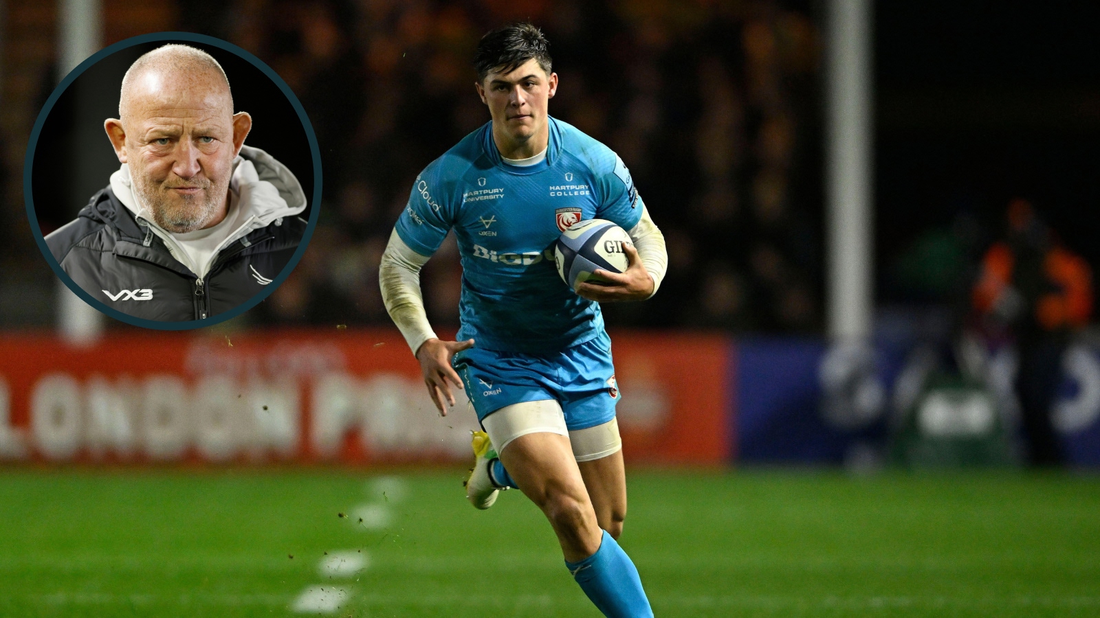 Patrick Diamond Rugby Steve Diamond on Newcastle Red Bulls' stance on Louis Rees-Zammit
