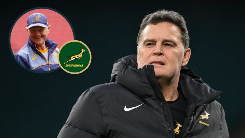 Joe Schmidt wants ‘recordings’ of Rassie Erasmus’ innovative Springboks coaches meetings