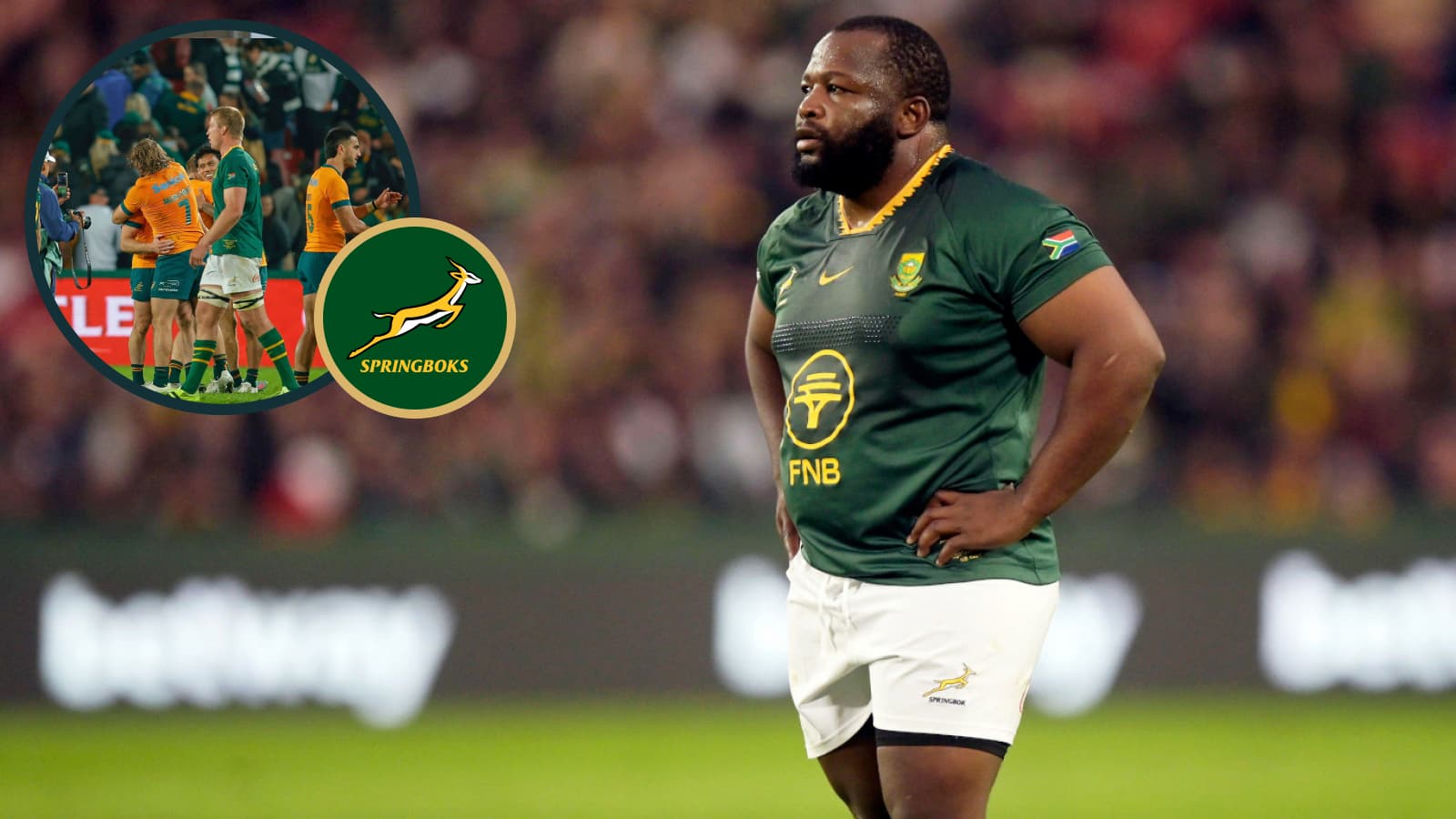 Springboks prop Ox Nche reacts to Rugby Championship loss to Wallabies.