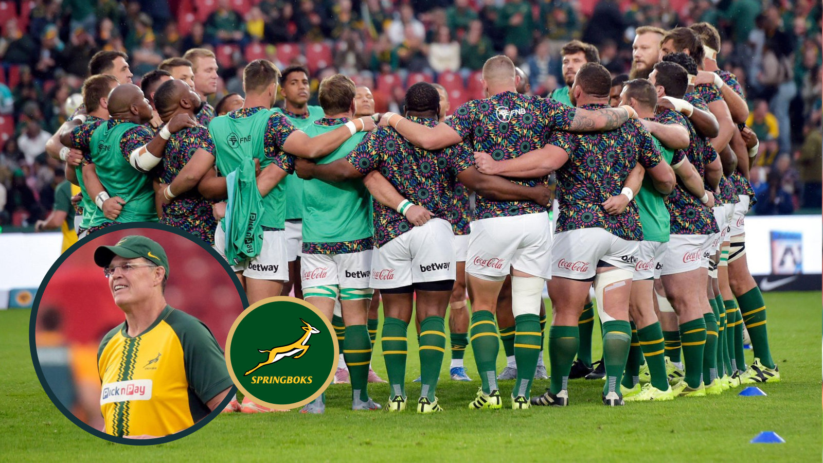 Rassie Erasmus and Springboks image