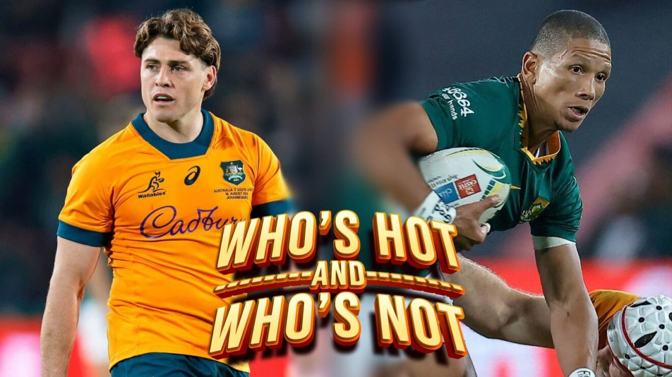 The Wallabies were hot while the Springboks were not.