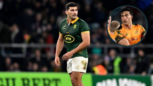 Springboks: Damian de Allende wary of ‘agile and explosive’ Joseph Suaalii who reminds him of Wallabies legend