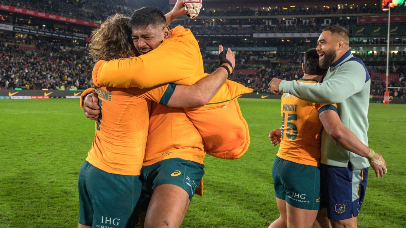 Will Skelton Wallabies v Springboks RC 2025 - Alamy