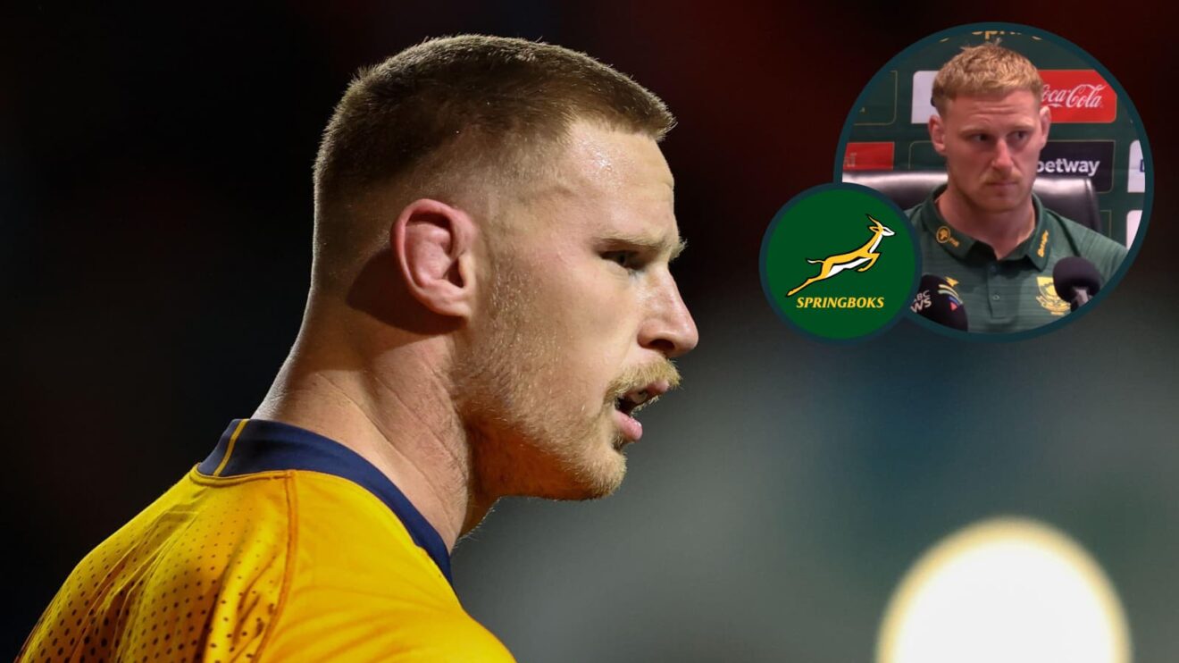 Springboks forward Jean-Luc du Preez.