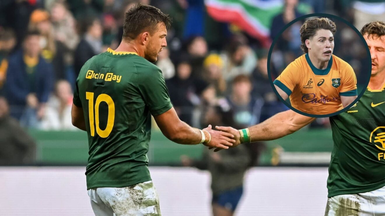 Handre Pollard impressed for the Springboks.