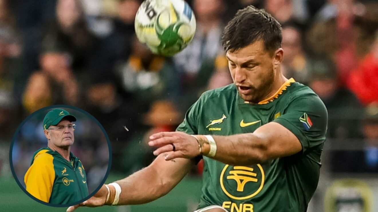 Springboks fly-half Handre Pollard kicked 15 points.
