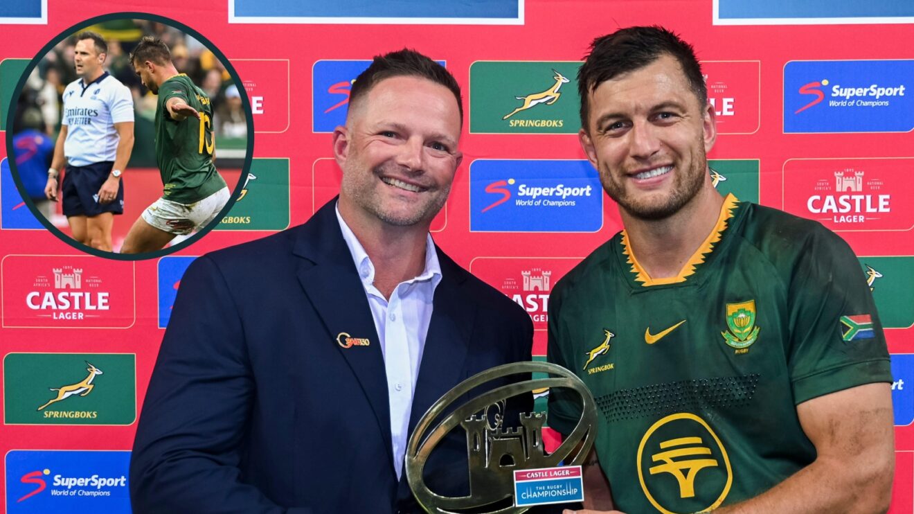 Handre Pollard understands 'responsibility' to Springboks fans as he reflects on 'winning' mentality within squad