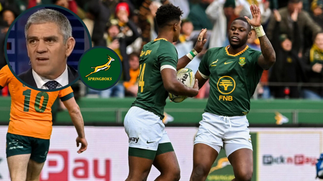 Nick Mallett Canana Moodie and Aphelele Fassi image