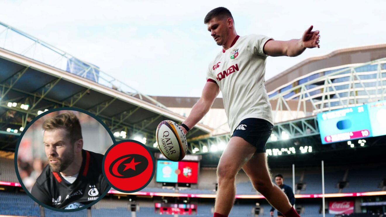 Lions duo Owen Farrell and Elliot Daly named in Saracens squad.