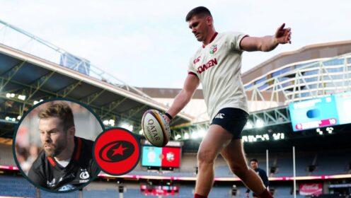 Owen Farrell set for South Africa along with Lions star he replaced as Sharks fixture announced