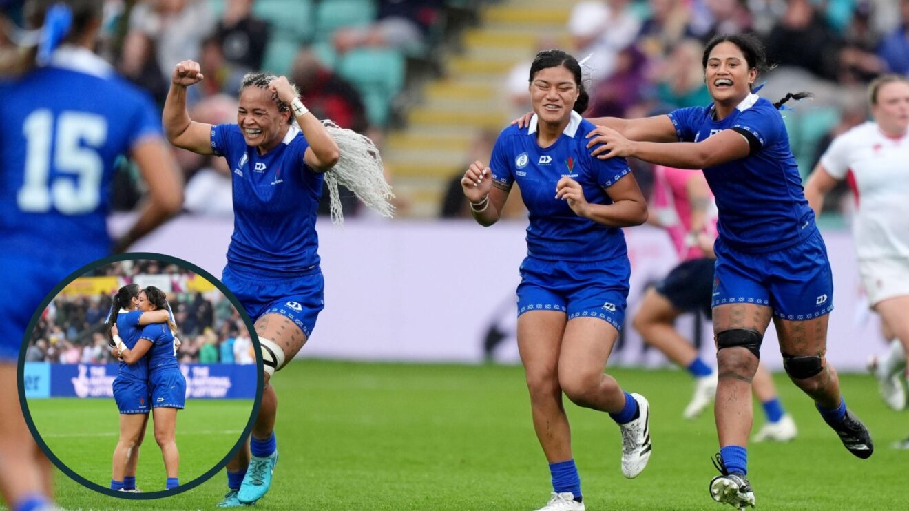 Watch: Samoan players celebrate first points after incredible crowdfunding effort to get to World Cup