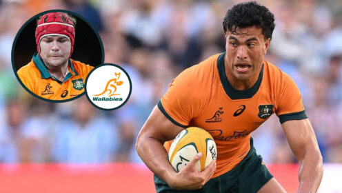 ‘I want to play for him’ – Joseph-Aukuso Suaalii hails Wallabies captain after ‘a special case of his leadership’