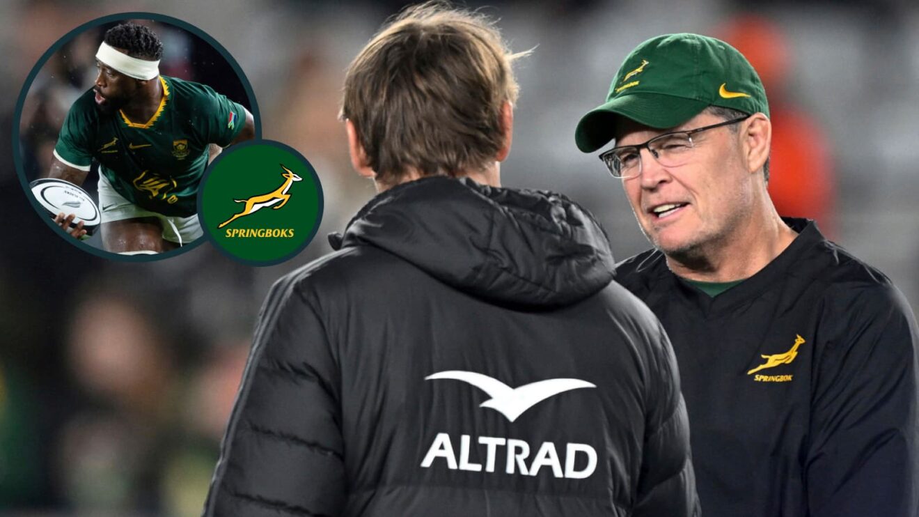 Springboks head coach Rassie Erasmus will name his side on Monday.