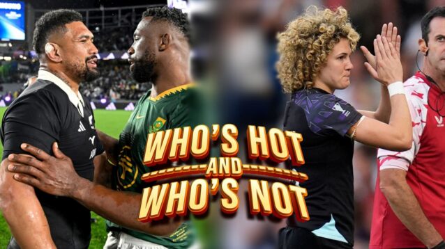Ardie Savea was in red hot form for the All Blacks.
