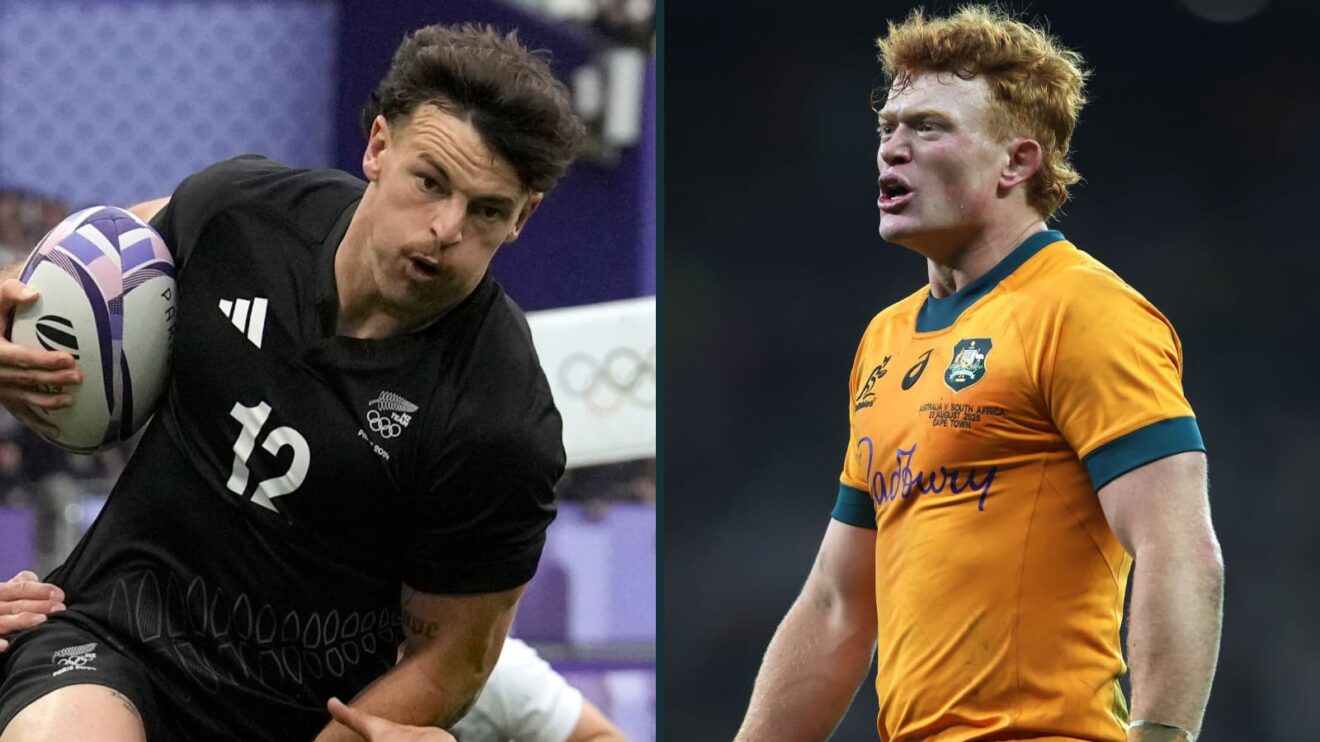 Leroy Carter is on the wing for the All Blacks against the Springboks while Tane Edmed is at 10 for Wallabies v Argentina.