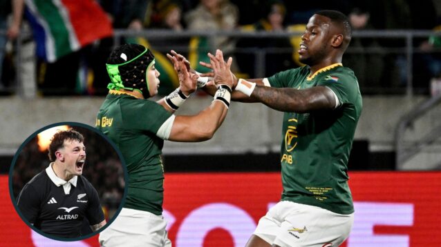 All Blacks v Springboks: Winners and losers as ‘mesmeric’ back ‘rewarded for patience’ while Cheslin Kolbe drops ‘trademark’ display