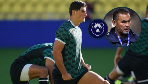Louis Rees-Zammit makes the ‘first of some big steps’ in eagerly-awaited rugby union return