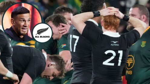 Pundit called out by Sonny Bill Williams after All Blacks’ Argentina loss goes on ‘absolutely heartbroken’ rant following record Springboks beating