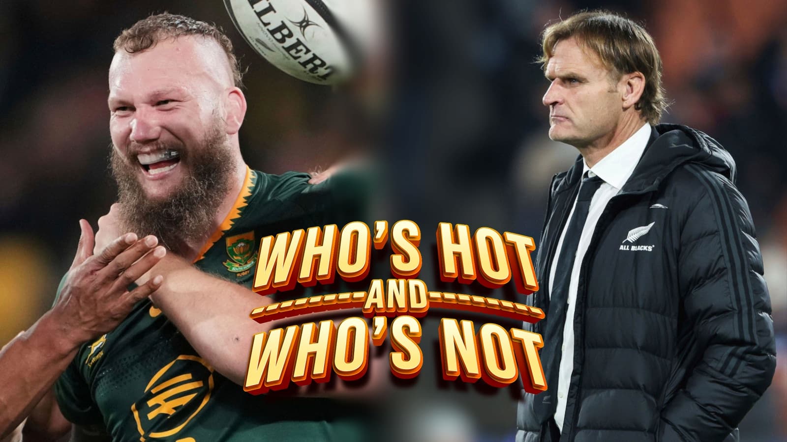 Two figures discussing strategy in the face of widespread leaks