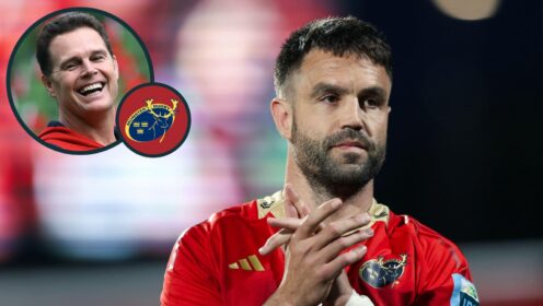 Conor Murray issues ‘feck you, Rassie’ response to ‘dig at me’ Munster video room incident involving ‘proper club player’ Billy Vunipola