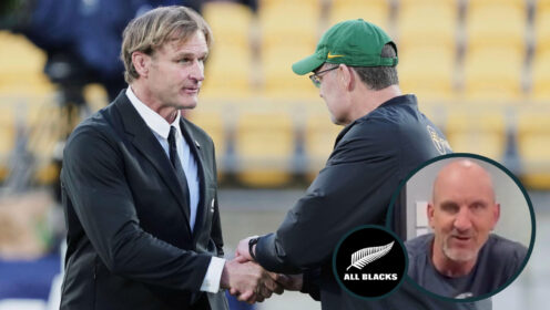 Ex-All Black urges Scott Robertson to follow Rassie Erasmus’ lead in bid to improve depth