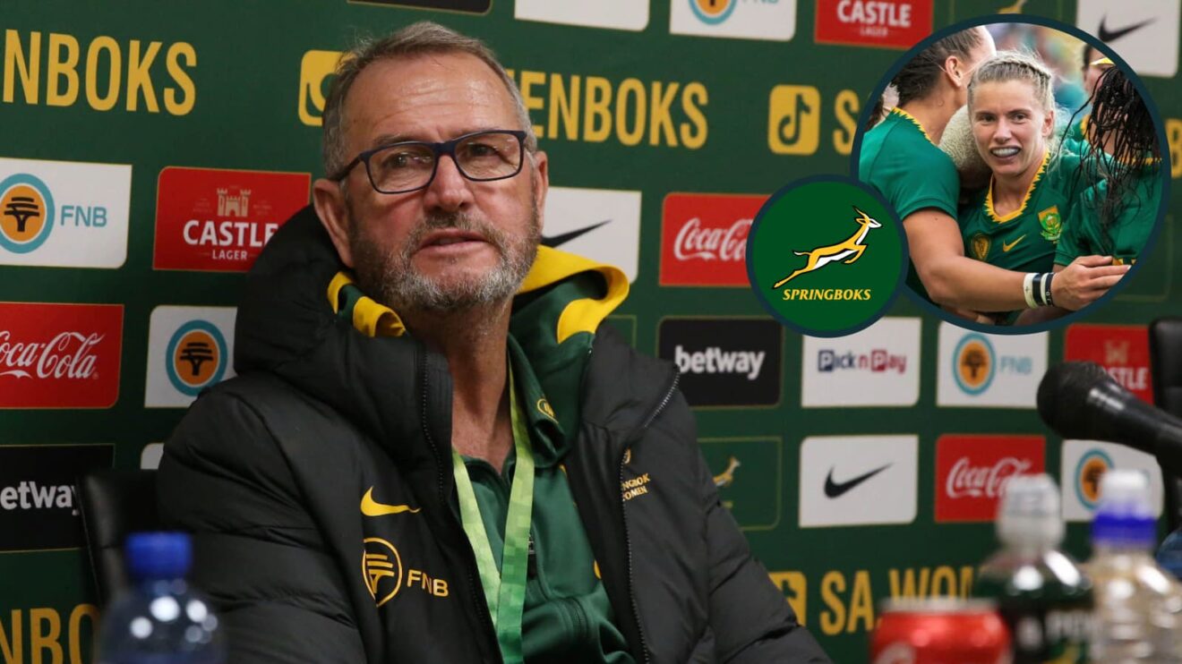 Springbok Women's head coach Swys de Bruin makes Rugby World Cup declaration.
