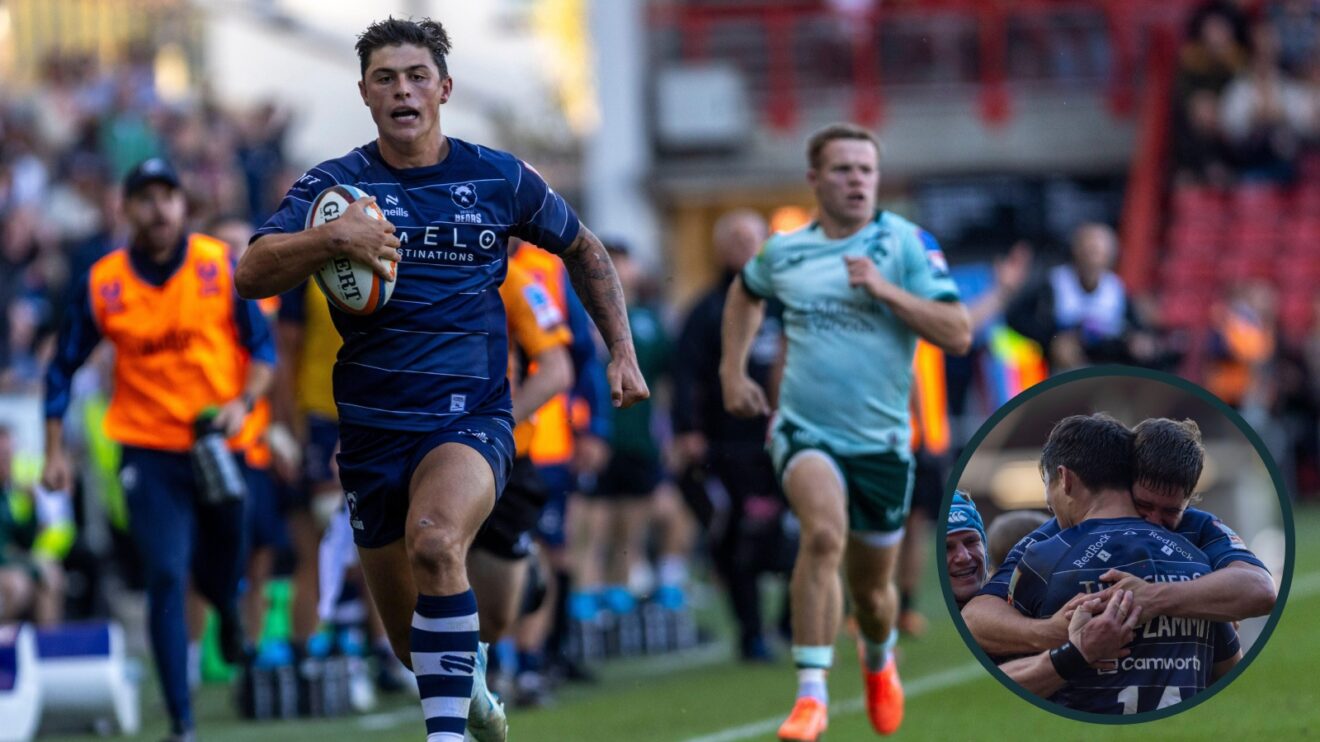 Watch: Louis Rees-Zammit 'burns' former England winger in 'poetic' return to the Prem