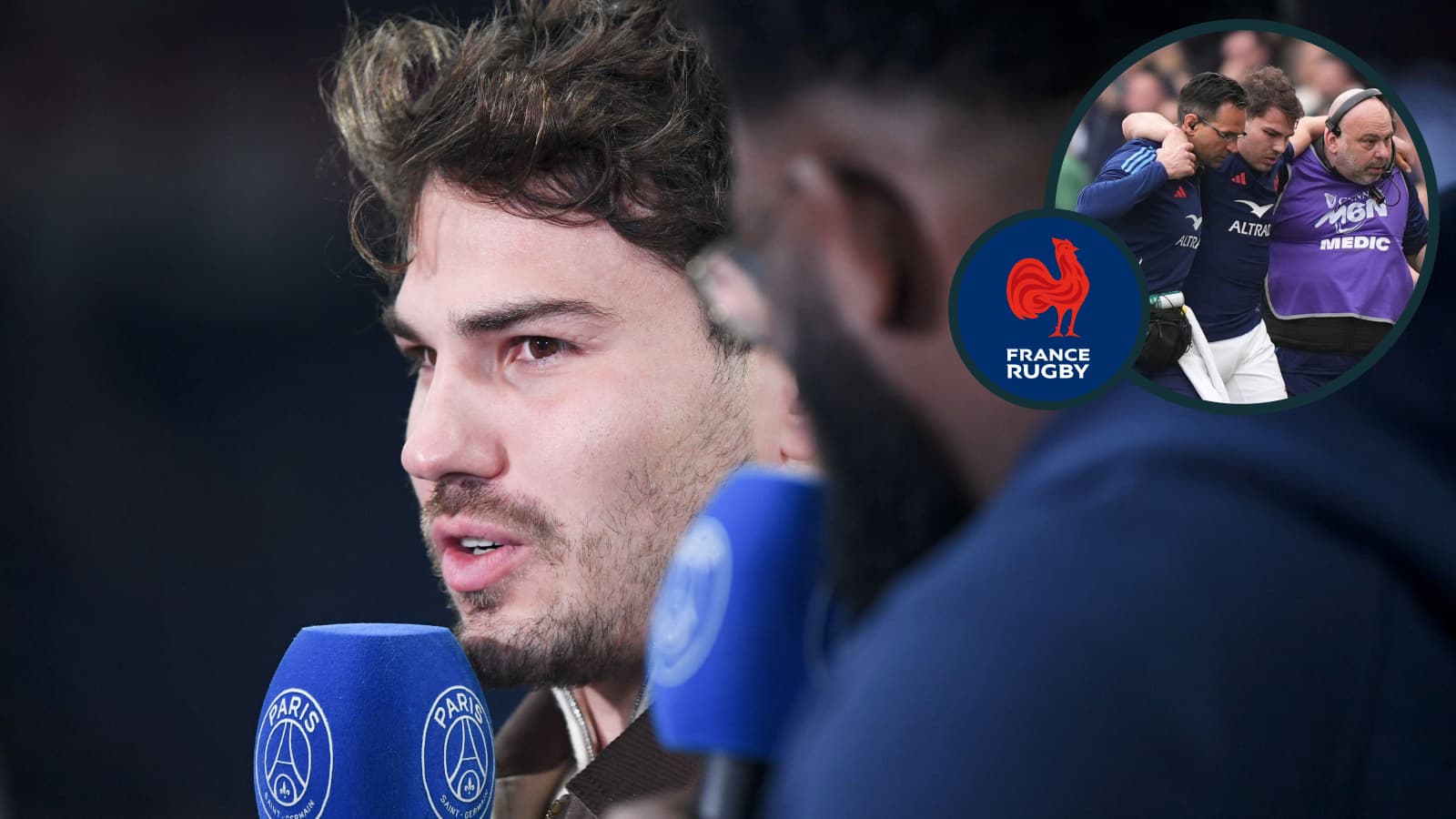 ‘Patient’ Antoine Dupont confirms to football TV channel when he will be fit to play rugby again