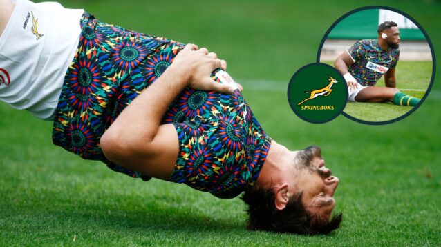 Springboks team winners and losers