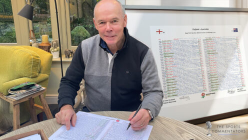 The Art of the Call: Why John Taylor’s commentary notes are the ULTIMATE rugby collectible