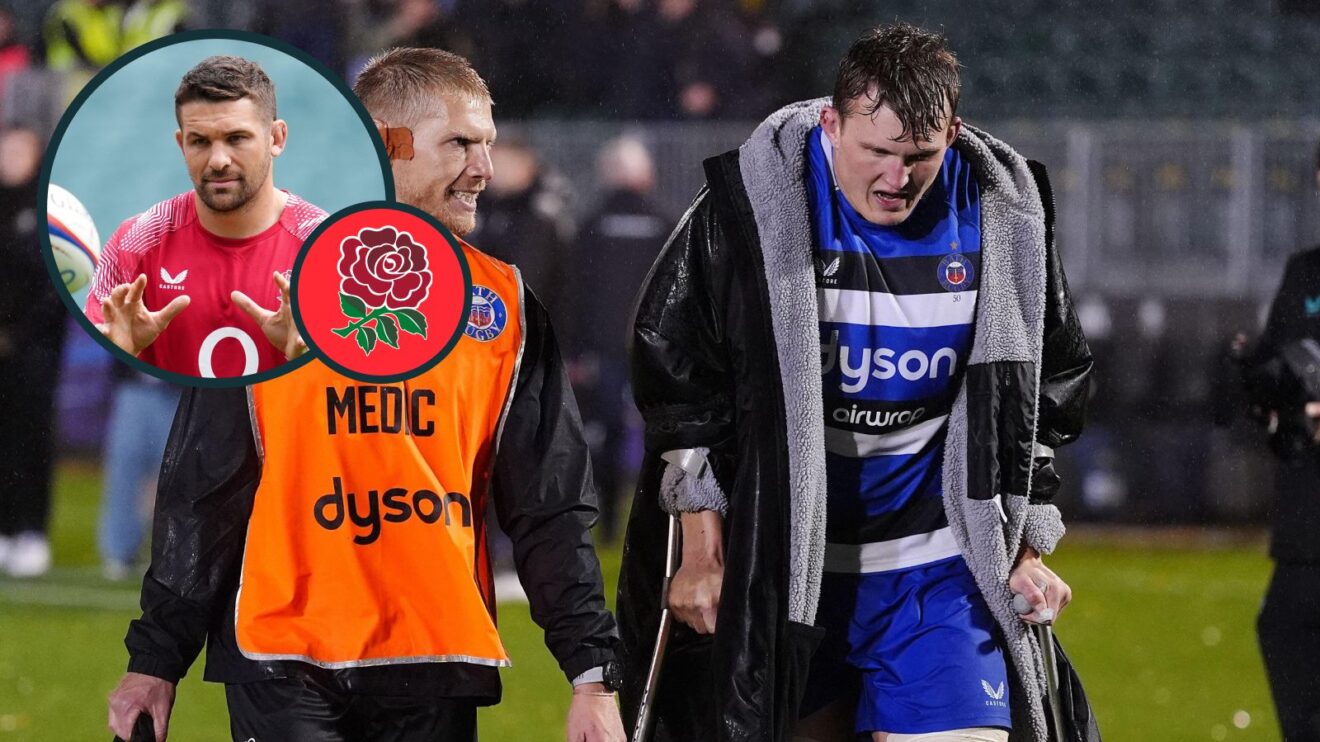 A two layered image of Ted Hill and Charlie Ewels