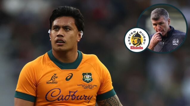 Len Ikitau debut teased as Exeter Chiefs boss calls for Wallabies star to ‘get on the ball’