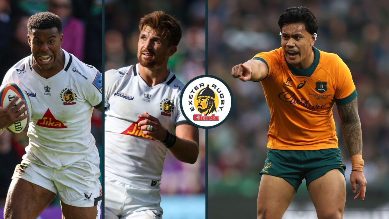 A three panel image of Len Ikitau, Henry Slade and Immanuel Feyi-Waboso