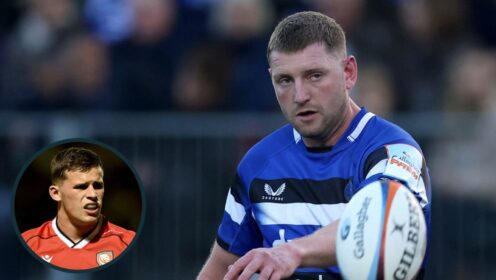 Finn Russell impressed for Bath.