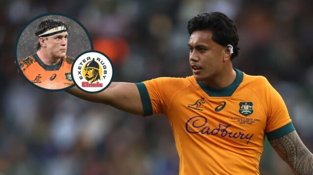 Exeter Chiefs boss’ coy reply on Wallabies recruits PREM debuts as newbie ‘rocked up ready to go’