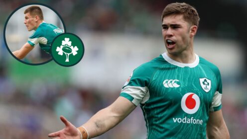 Brian O’Driscoll claims Jack Crowley ‘less authoritative’ than ‘timid’ Sam Prendergast