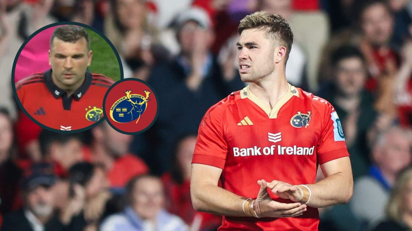 Munster fly-half Jack Crowley and captain Tadhg Beirne