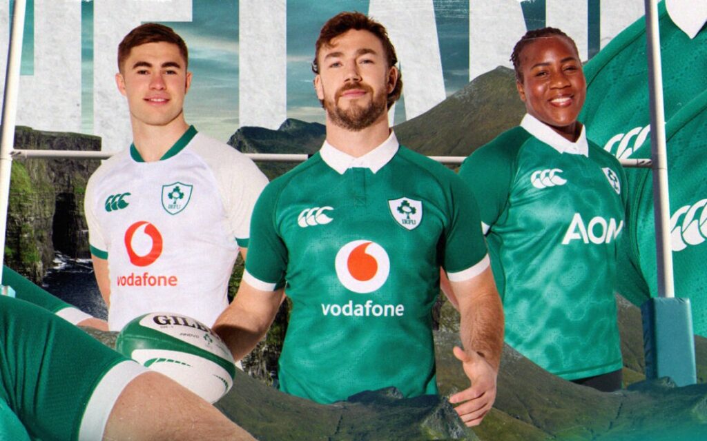 Ireland rugby kit 2025/26
