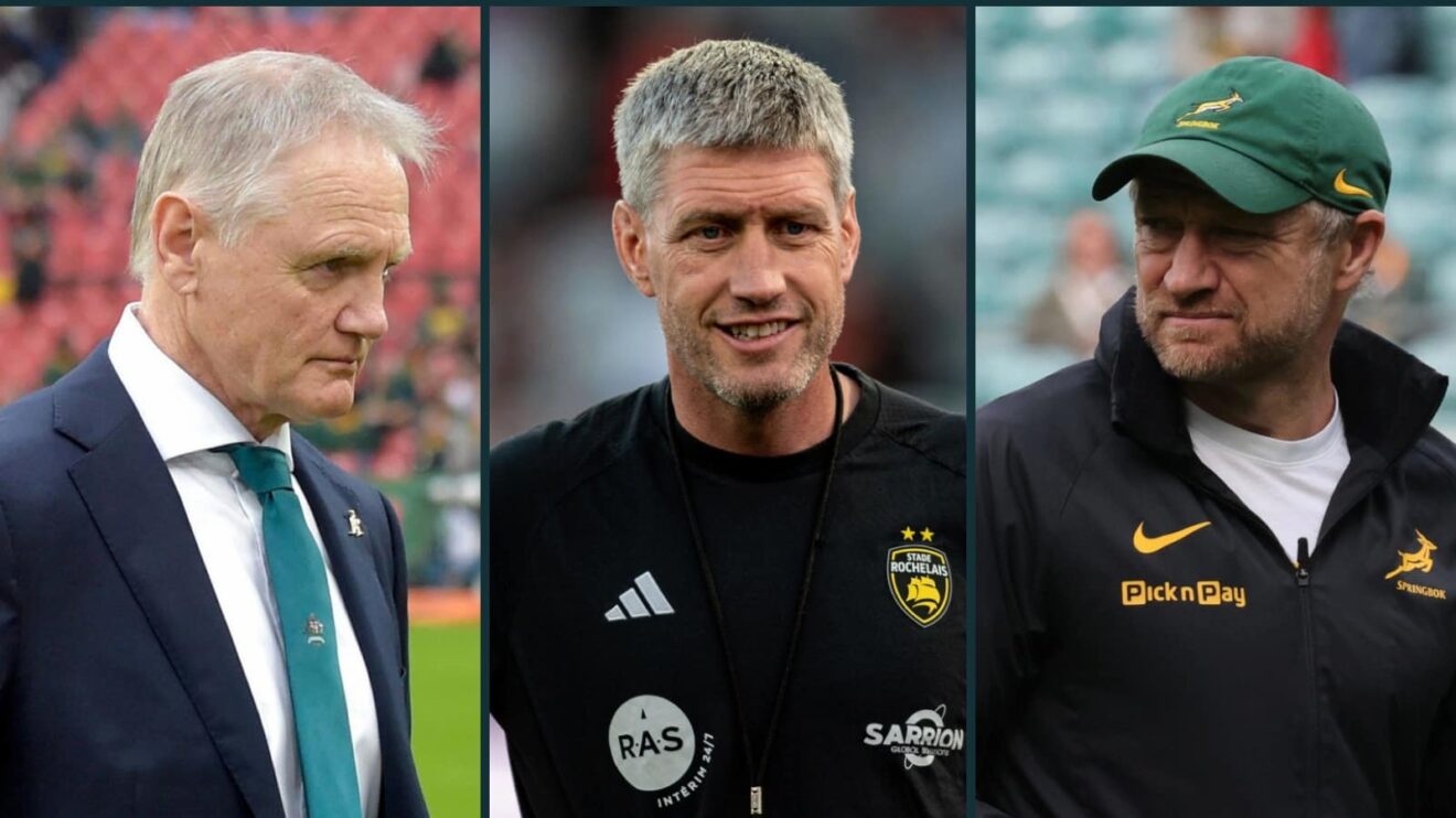 Well respected coaches Joe Schmidt (left), Ronan O'Gara (middle) and Tony Brown (right).