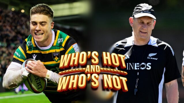 Tommy Freeman scored four tries for Northampton Saints on Friday.