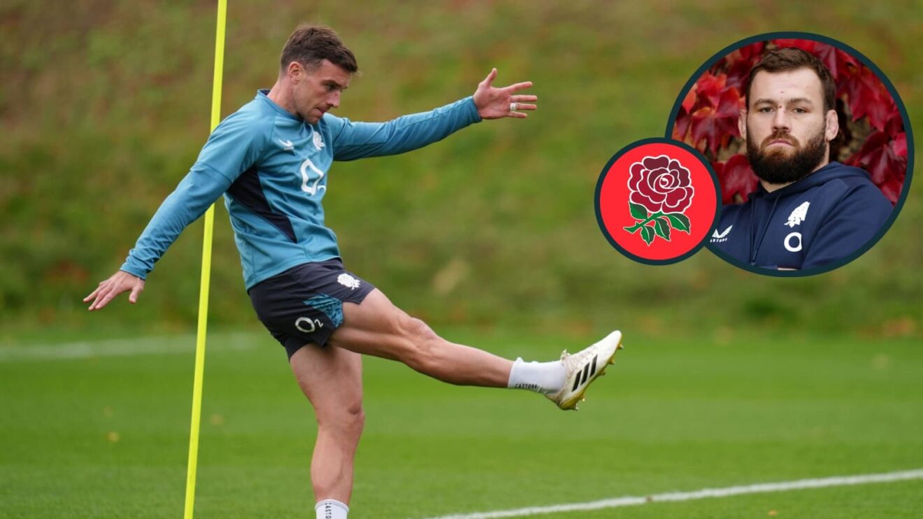 George Ford will start for England with Luke Cowan-Dickie named on the bench for milestone cap.