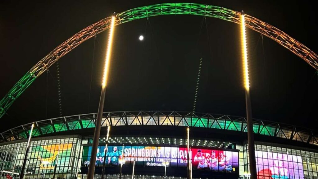 Wembley's Green and Gold arches