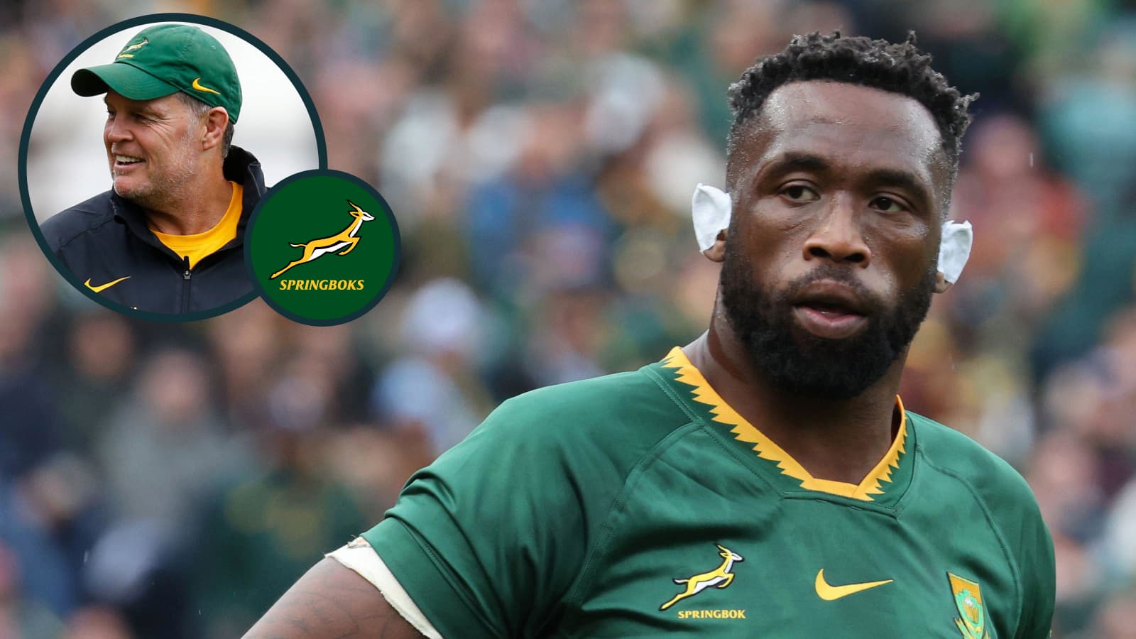 Springboks team: Rassie Erasmus opts for experience in Siya Kolisi’s 100th Test but continues hybrid experiment