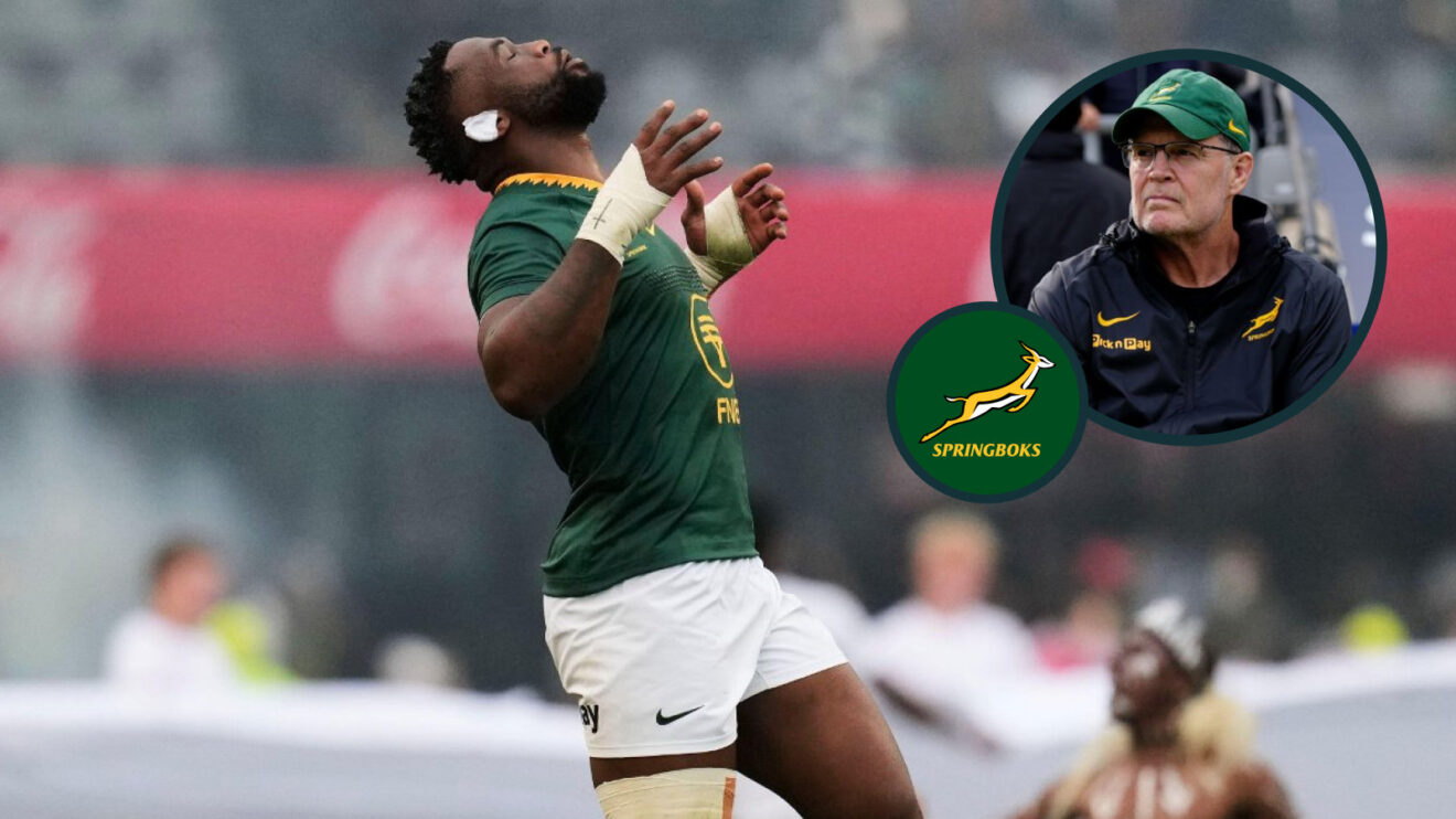 Siya Kolisi and Rassie Erasmus image