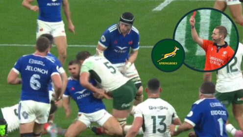 ‘I can’t agree with that’ – Springboks great Schalk Burger hits out at Lood de Jager’s full red card against France