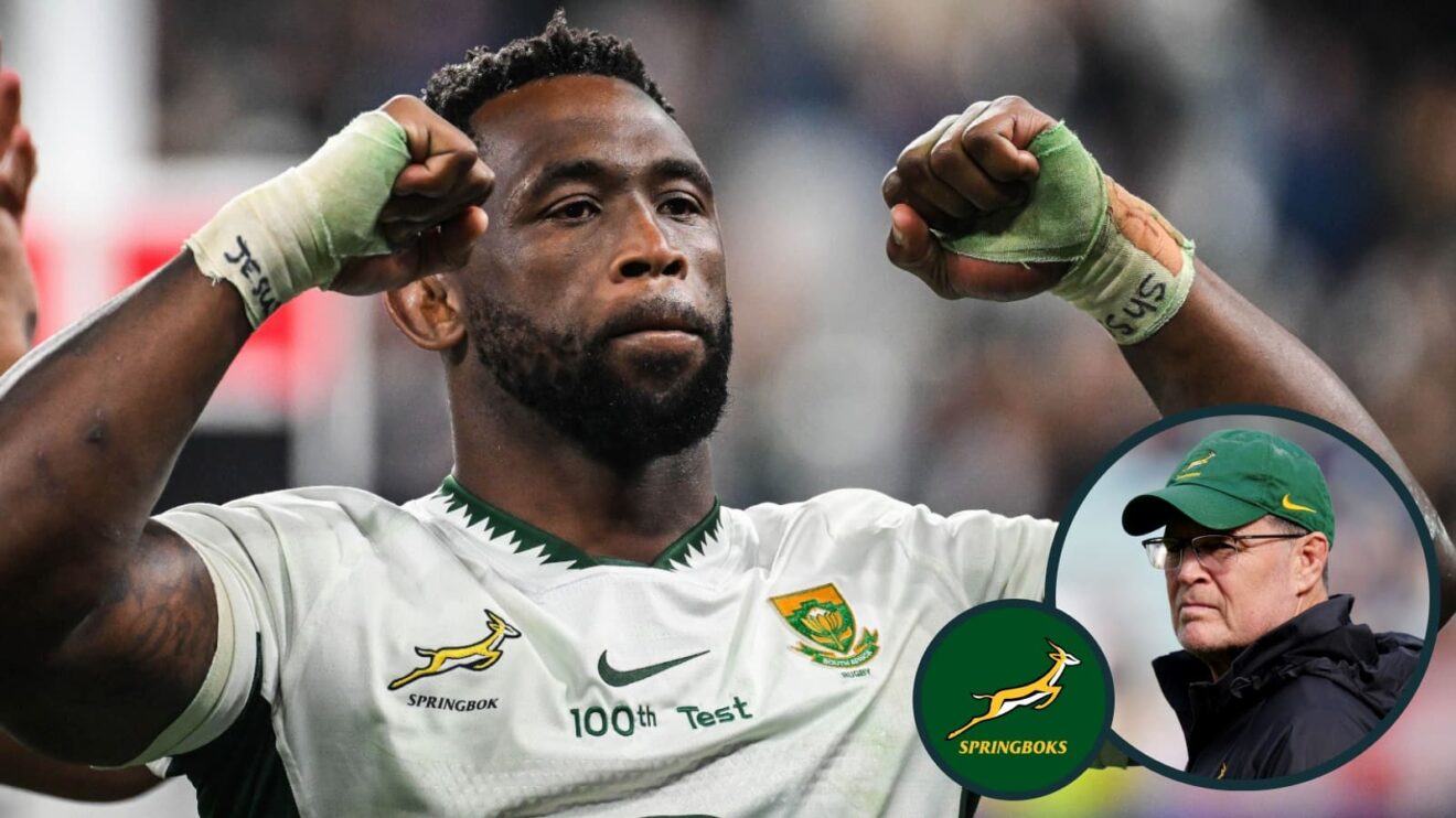 Springboks captain Siya Kolisi and head coach Rassie Erasmus celebrated milestones on Saturday.